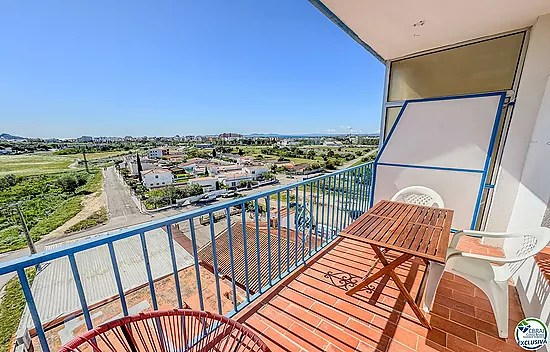 Studio avec vues panoramiques et vue sur la mer à Roses