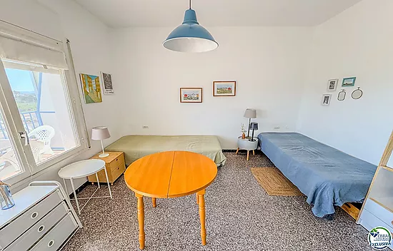 Studio avec vues panoramiques et vue sur la mer à Roses