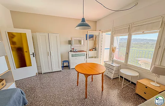 Studio avec vues panoramiques et vue sur la mer à Roses