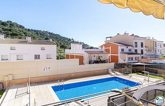 Piso de 2 habitaciones y piscina comunitaria- Mas Oliva, Roses