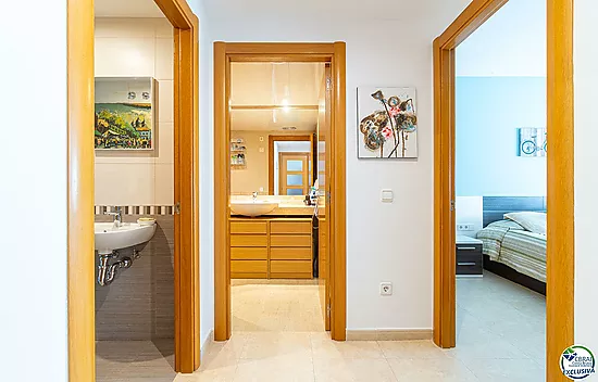 Piso de 2 habitaciones y piscina comunitaria- Mas Oliva, Roses