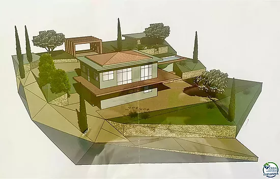 Gran casa moderna en construcción en Els Olivars. Una oportunidad única para personalizar su viviend