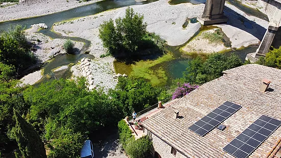 Conjunto patrimonial rural con 7 viviendas a orillas del río Fluvià — Alt Empordà