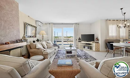 CAVALL DE MAR Ático-Dúplex con gran terraza, piscina privada y vistas al canal