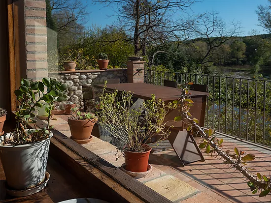 Conjunto patrimonial rural con 7 viviendas a orillas del río Fluvià — Alt Empordà