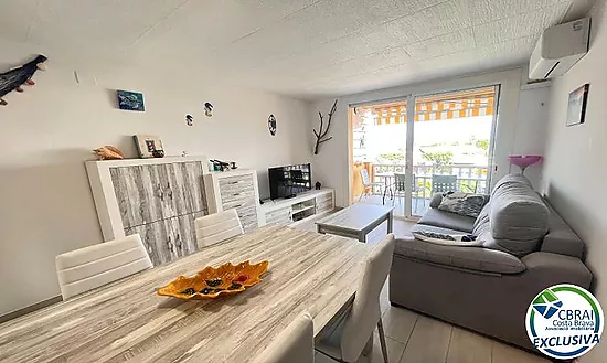 GRAN RESERVA Renovated 2-bedroom apartment with terrace in a complex with swimming pools and gardens