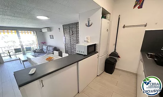 GRAN RESERVA Renovated 2-bedroom apartment with terrace in a complex with swimming pools and gardens