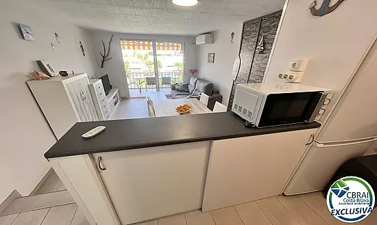 GRAN RESERVA Renovated 2-bedroom apartment with terrace in a complex with swimming pools and gardens