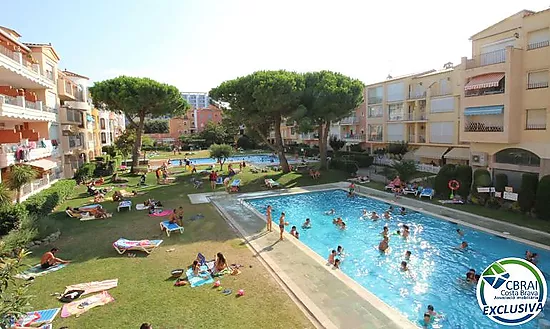 GRAN RESERVA Renovated 2-bedroom apartment with terrace in a complex with swimming pools and gardens