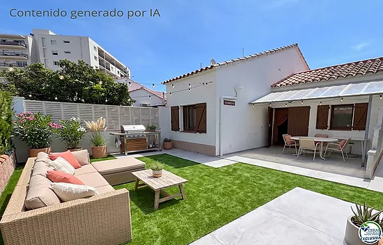 Unique opportunity in Mas Matas, Roses — Semi-detached house with private plot, ready for your renov