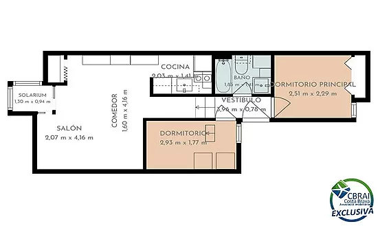 Renovated 2-bedroom apartment 400 metres from the sea in the centre of Roses