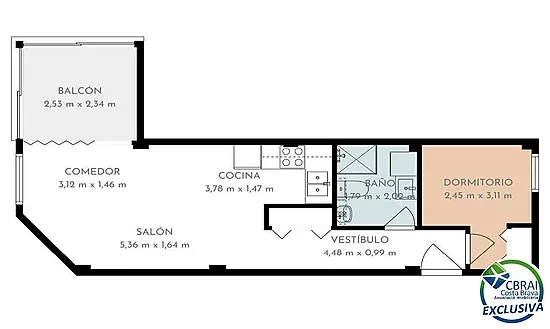 Seafront apartment with sea views in Salatar, Roses