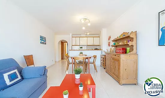 GRAN RESERVA Charming apartment just 50 meters from the beach, with swimming pools, communal garden