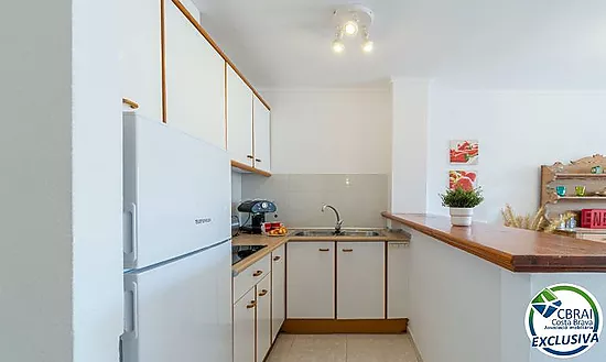 GRAN RESERVA Charming apartment just 50 meters from the beach, with swimming pools, communal garden