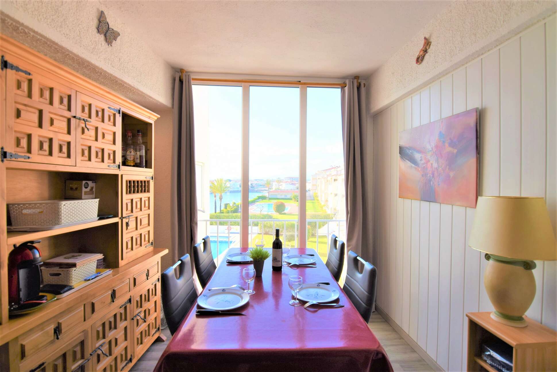 Empuriabrava en venta, Apartamento con vistas al lago san maurici