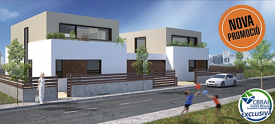 New build houses in Vilasacra