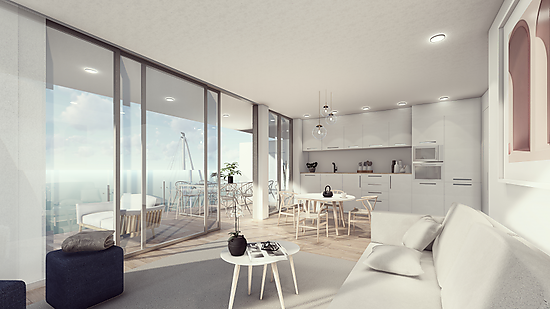 High standing apartment near the sea, first floor A