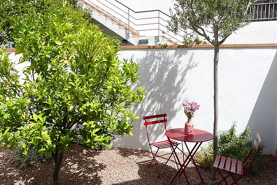 Roses, en location, maison avec piscine privée, vue mer et proche plage