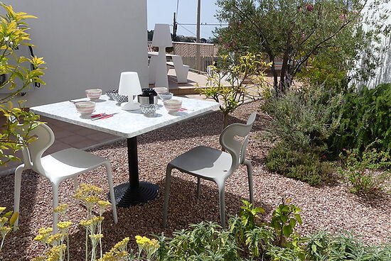 Roses, en location, maison avec piscine privée, vue mer et proche plage