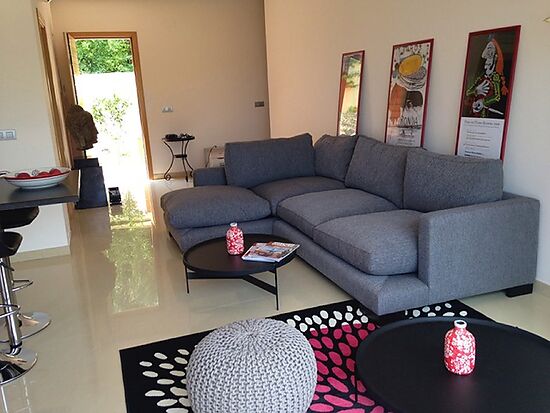 Roses, en location, maison avec piscine privée, vue mer et proche plage