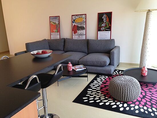 Roses, en location, maison avec piscine privée, vue mer et proche plage