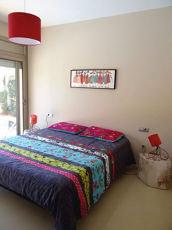 Roses, en location, maison avec piscine privée, vue mer et proche plage