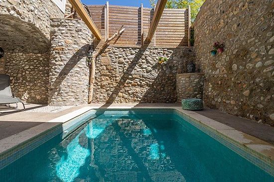  Alt Emporda, Sant Miquel de Fluvia , masia en alquiler para 11 personas con piscina privada, sauna,